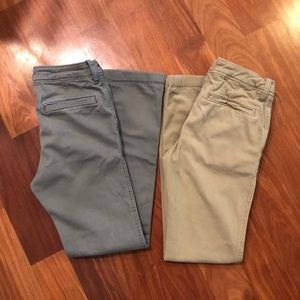 Abercrombie kids chino pants bundle
